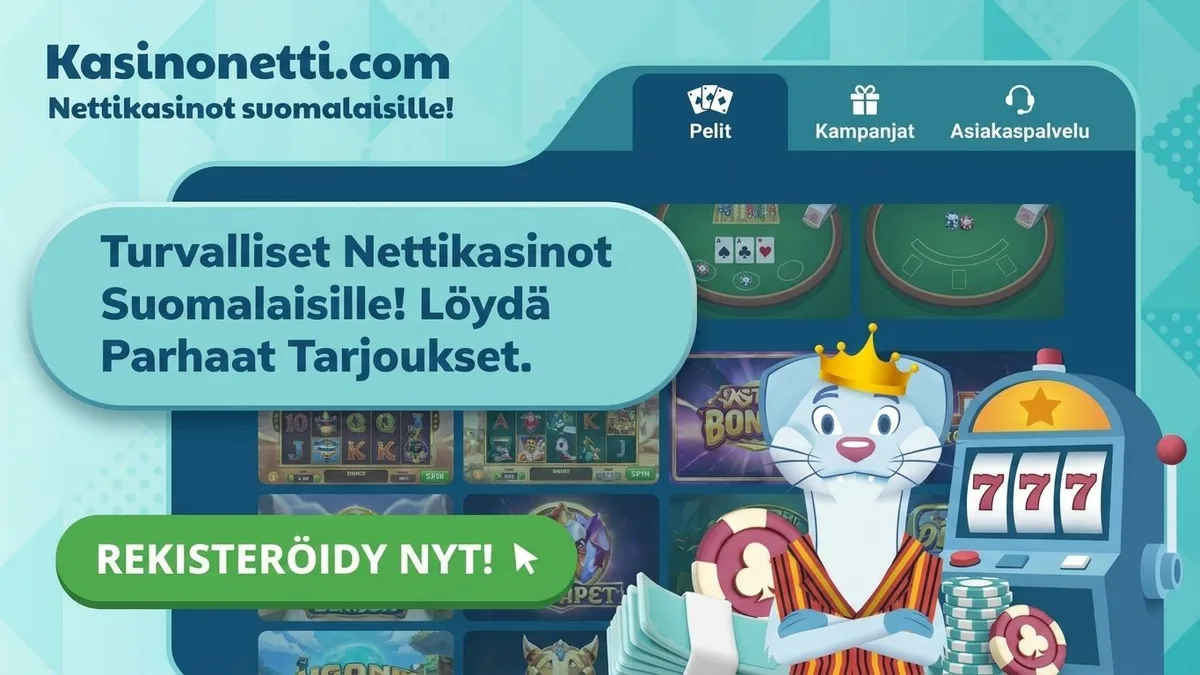 Rekisteröidy bonuksen kanssa